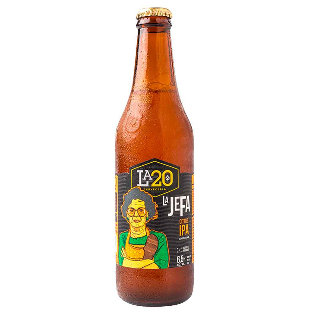 LA20 Cerveza La Jefa 12oz