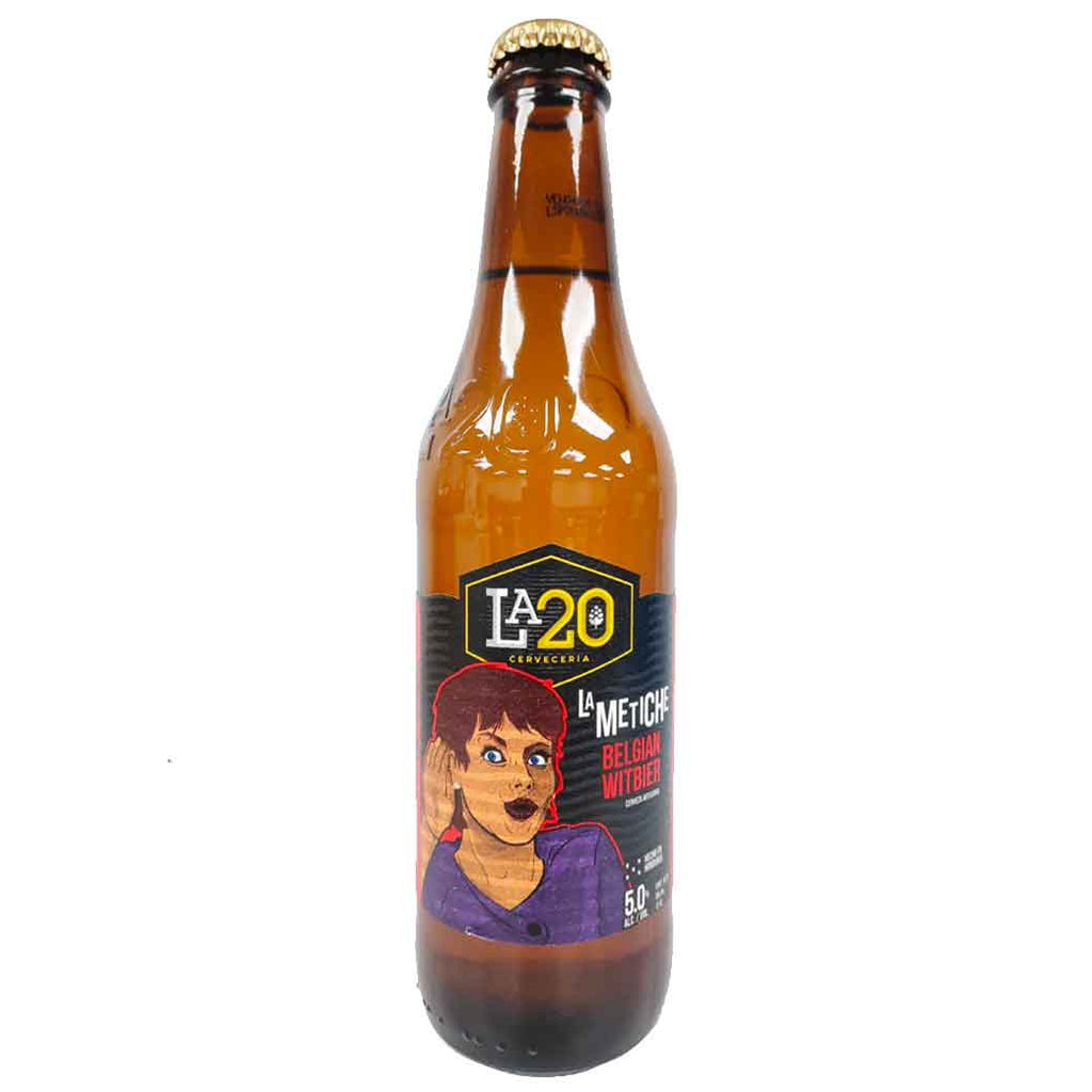LA20 Cerveza La Metiche 12oz