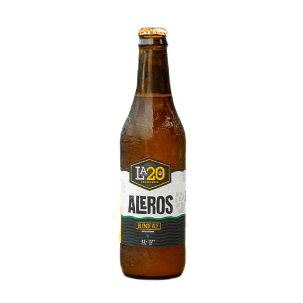 LA20 Cerveza Aleros 12 oz