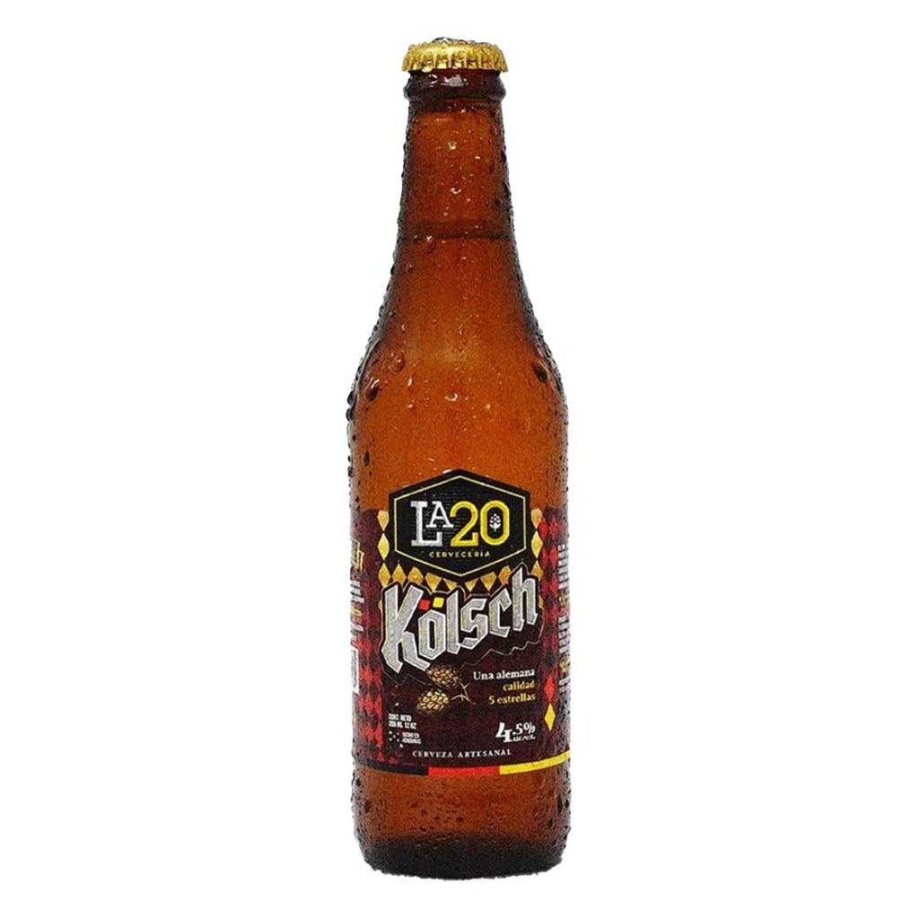 LA20 Cerveza Kolsch 12oz