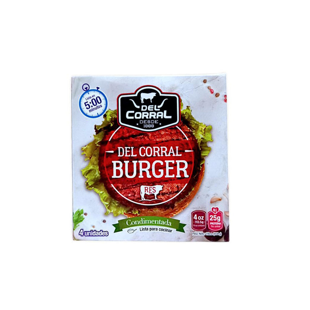 DEL CORRAL TortaHamburguesa4oz