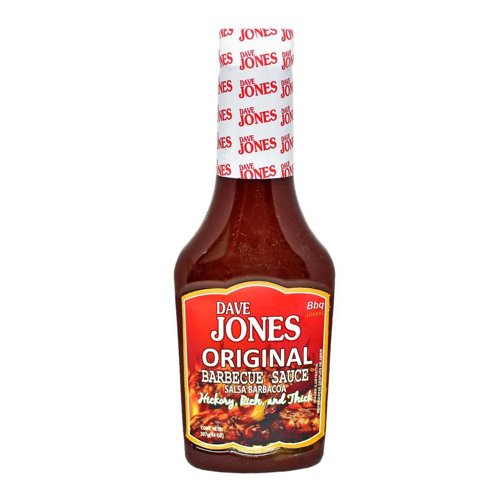 DAVE JONES Orig Salsa Barbacoa 12.6oz
