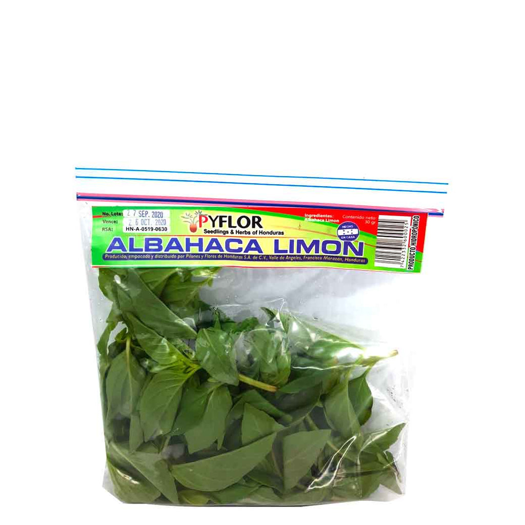 PYFLOR Albahaca Limon 30g