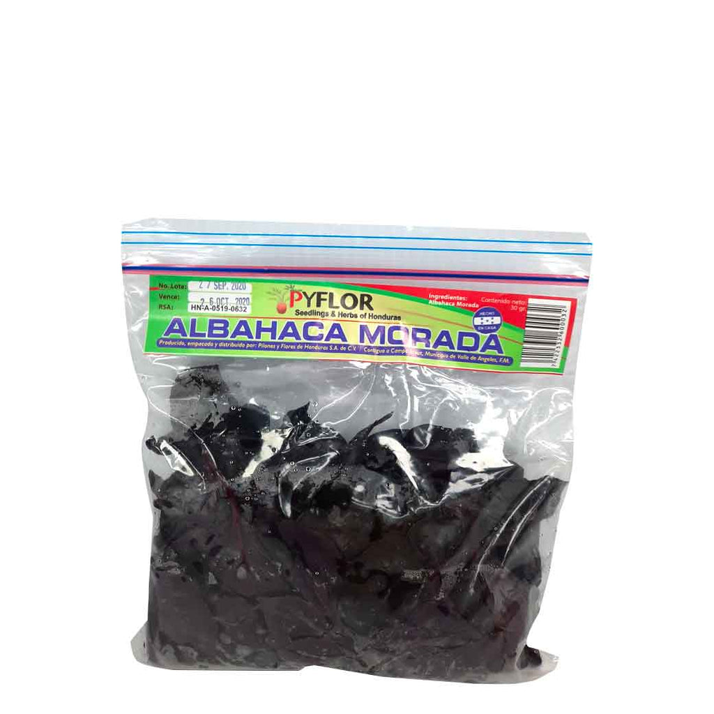 PYFLOR Albahaca Morada30g