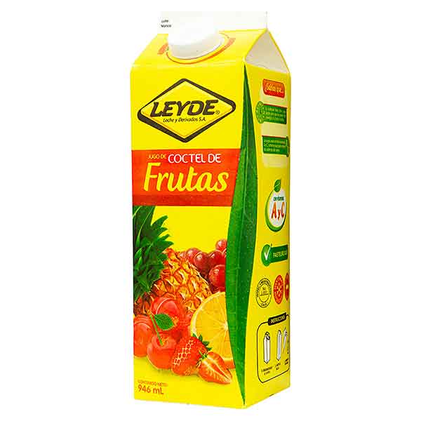 LEYDE Coctel Frutas 946ml