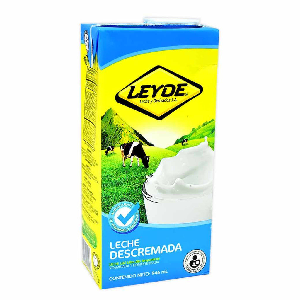 LEYDE Leche Descremada 946ml