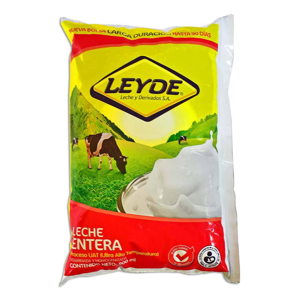 LEYDE Leche Entera BolsaLD 900ml