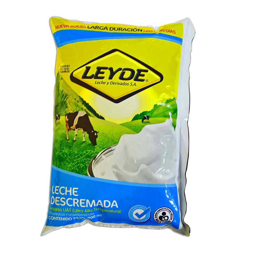 LEYDE Leche DescremBolsaLD 900ml
