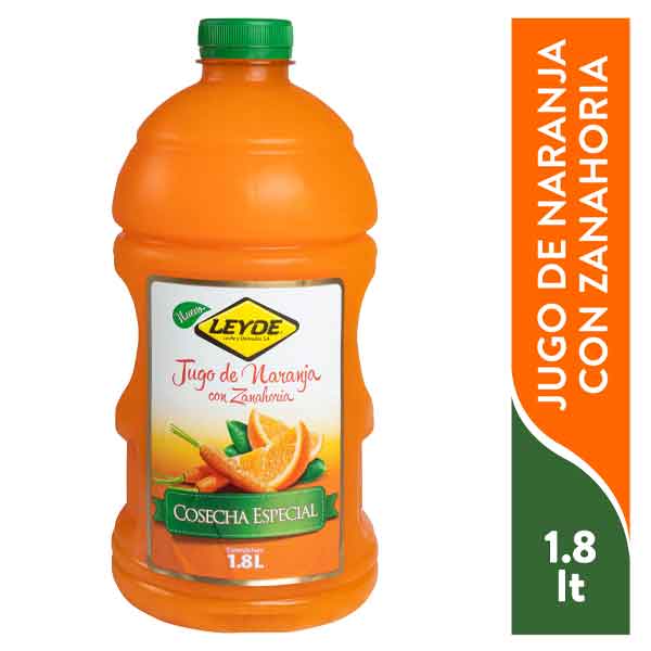 LEYDE Jugo Naranja/Zanah 1.7Lt