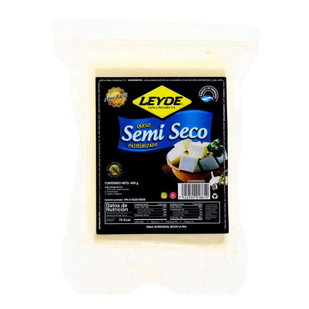 LEYDE Queso Semi Seco 400g