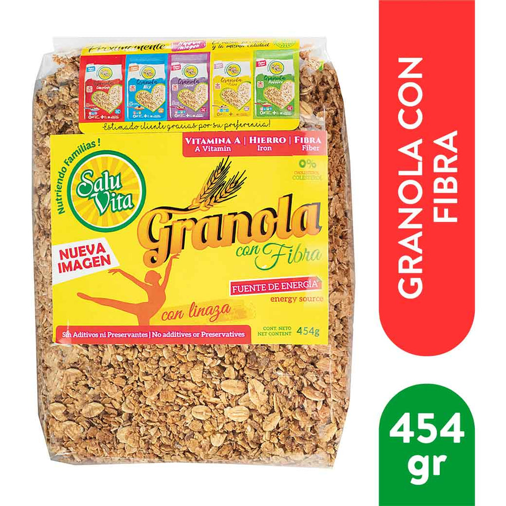 SULAVITA GRANOLA FIBRA 454 GR
