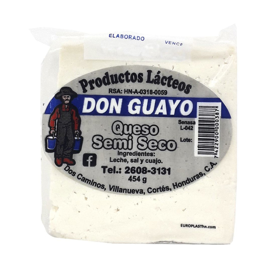 DON GUAYO Queso Semi Seco Pqte