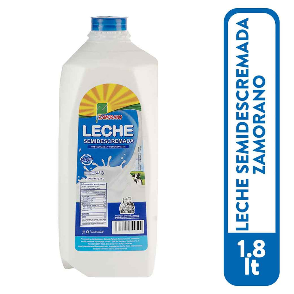 ZAMORANO Leche SemiDescre1.8Lt