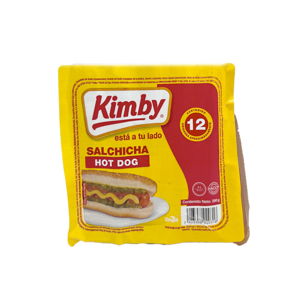 KIMBY Salchicha Hot Dog 290g
