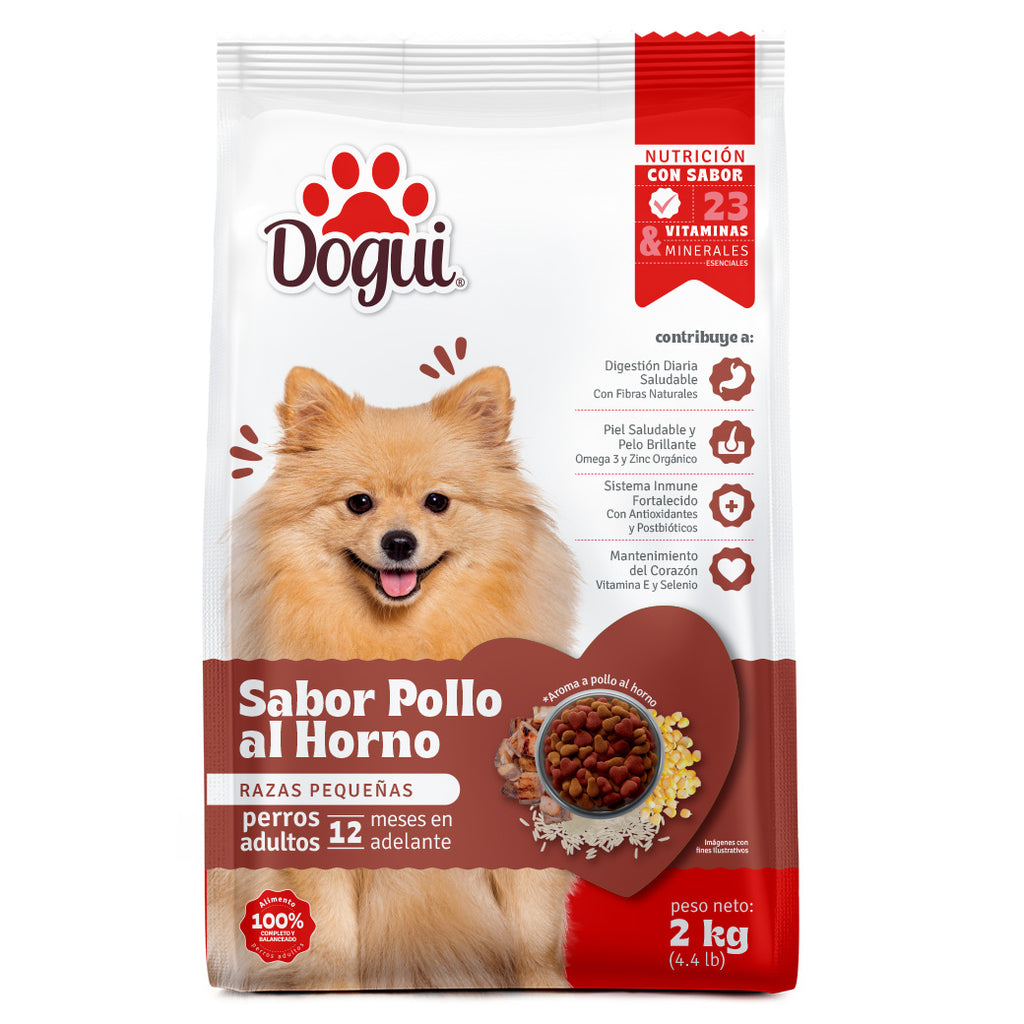 DOGUI Adulto RazaPeq PolloalHor 2Kg