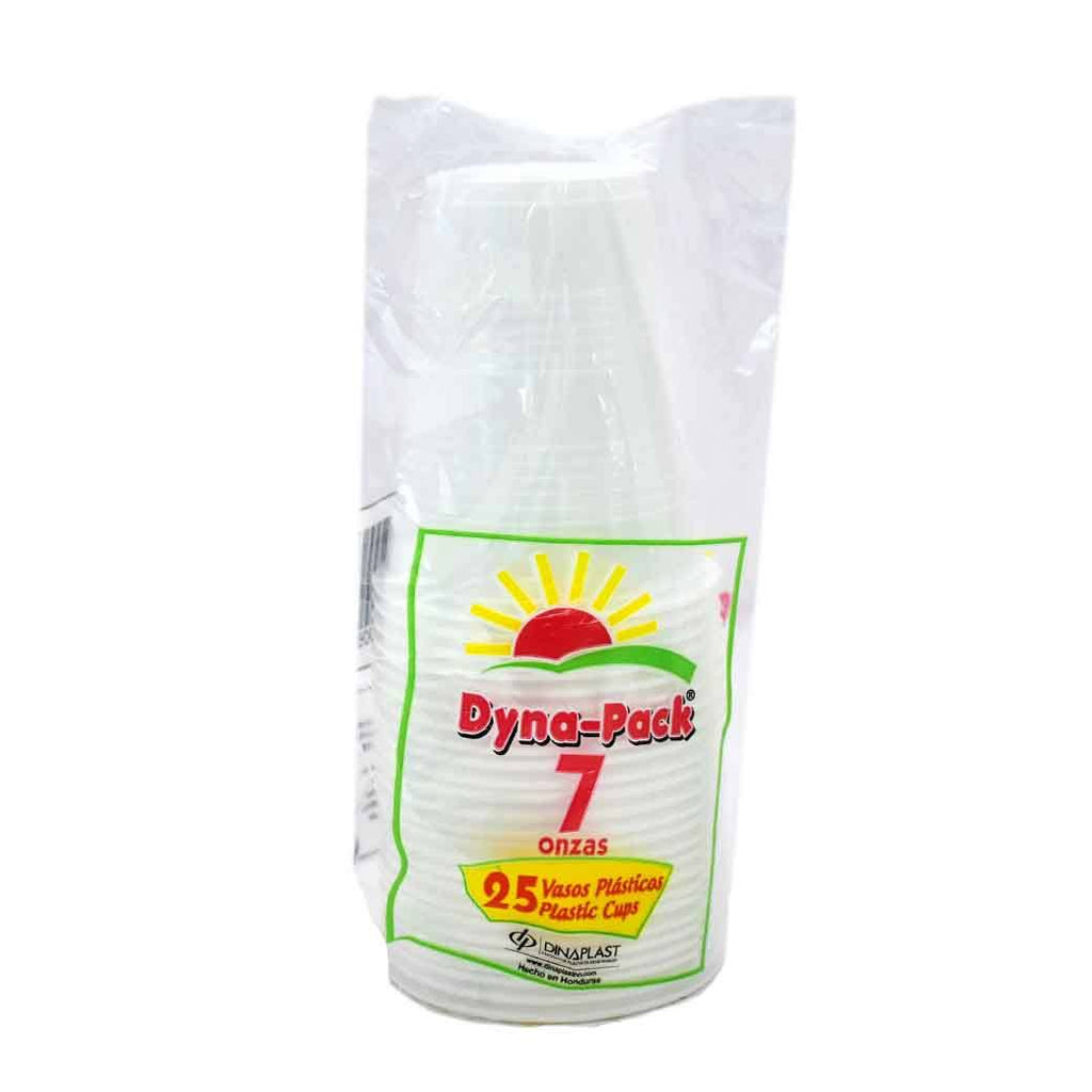 DYNA-PACK Vaso plastico #7, 25 Unid