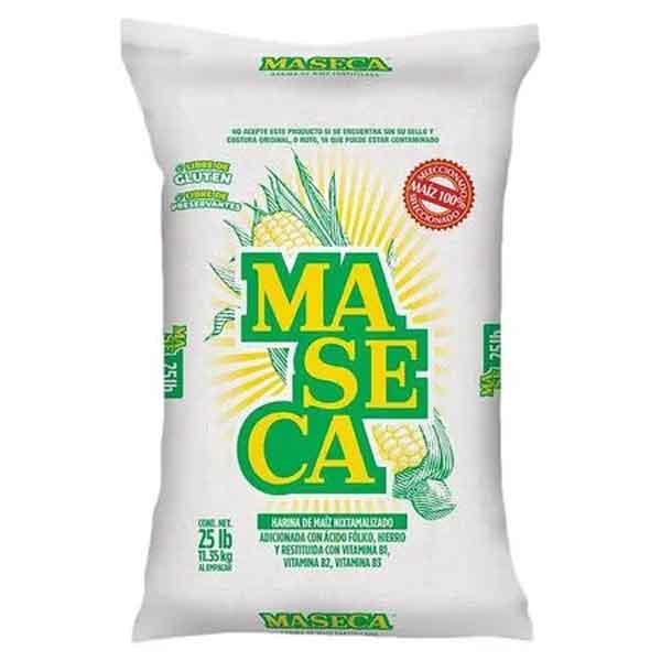 MASECA Harina de Maiz 25 Lbs