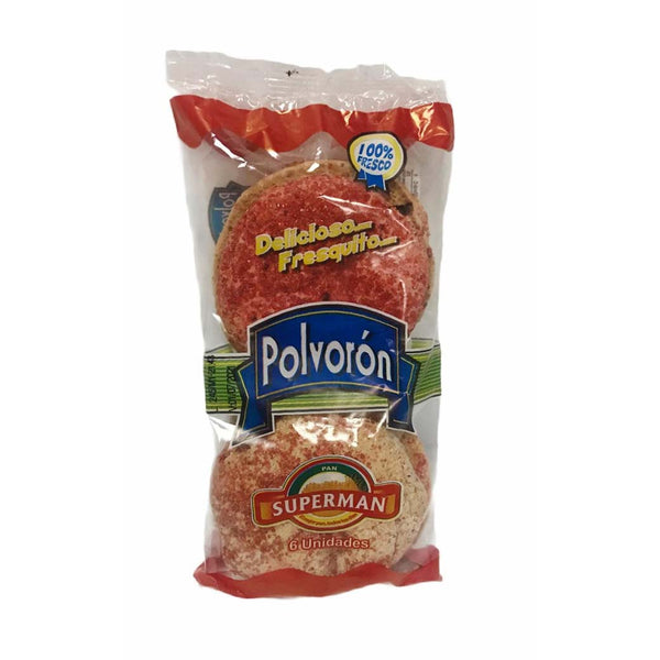 SUPERMAN Galleta Polvoron 6und
