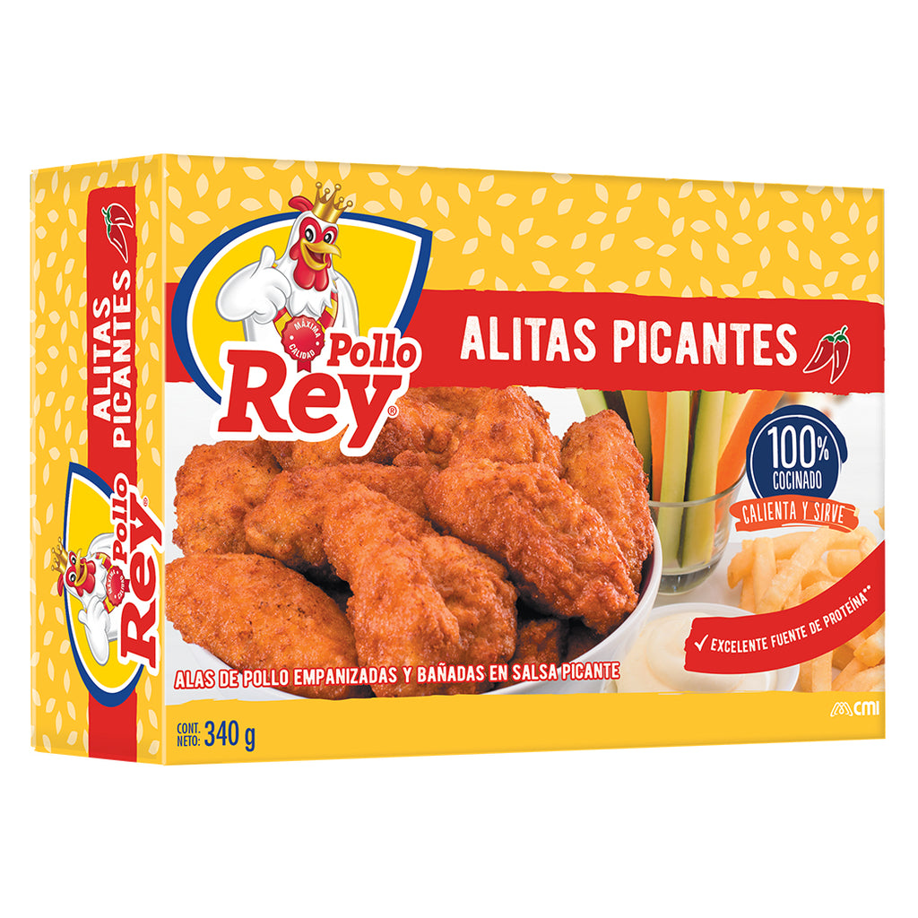 REY Alitas Picositas 340g