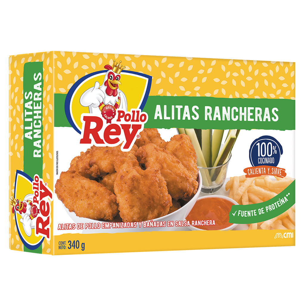 REY Alitas Rancheras 340g