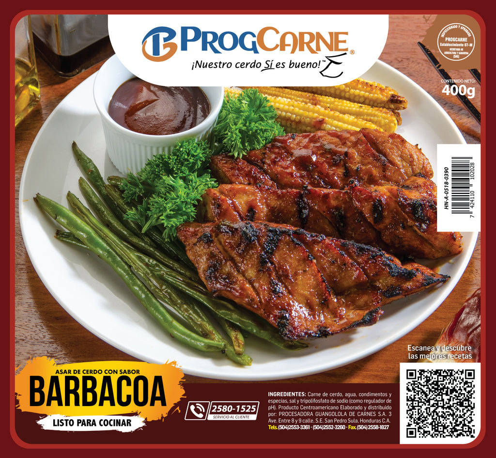 PROGCARNE Carn Asar BBQ 400gr
