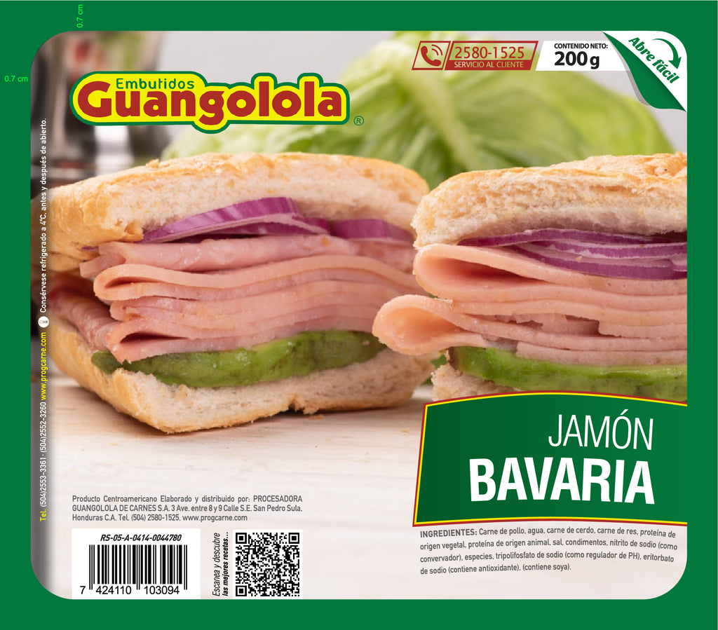 GUANGOLOLA Jamon Bavaria200g