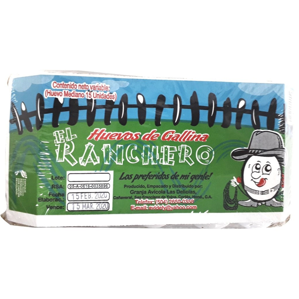 EL RANCHERO Huevos 15u