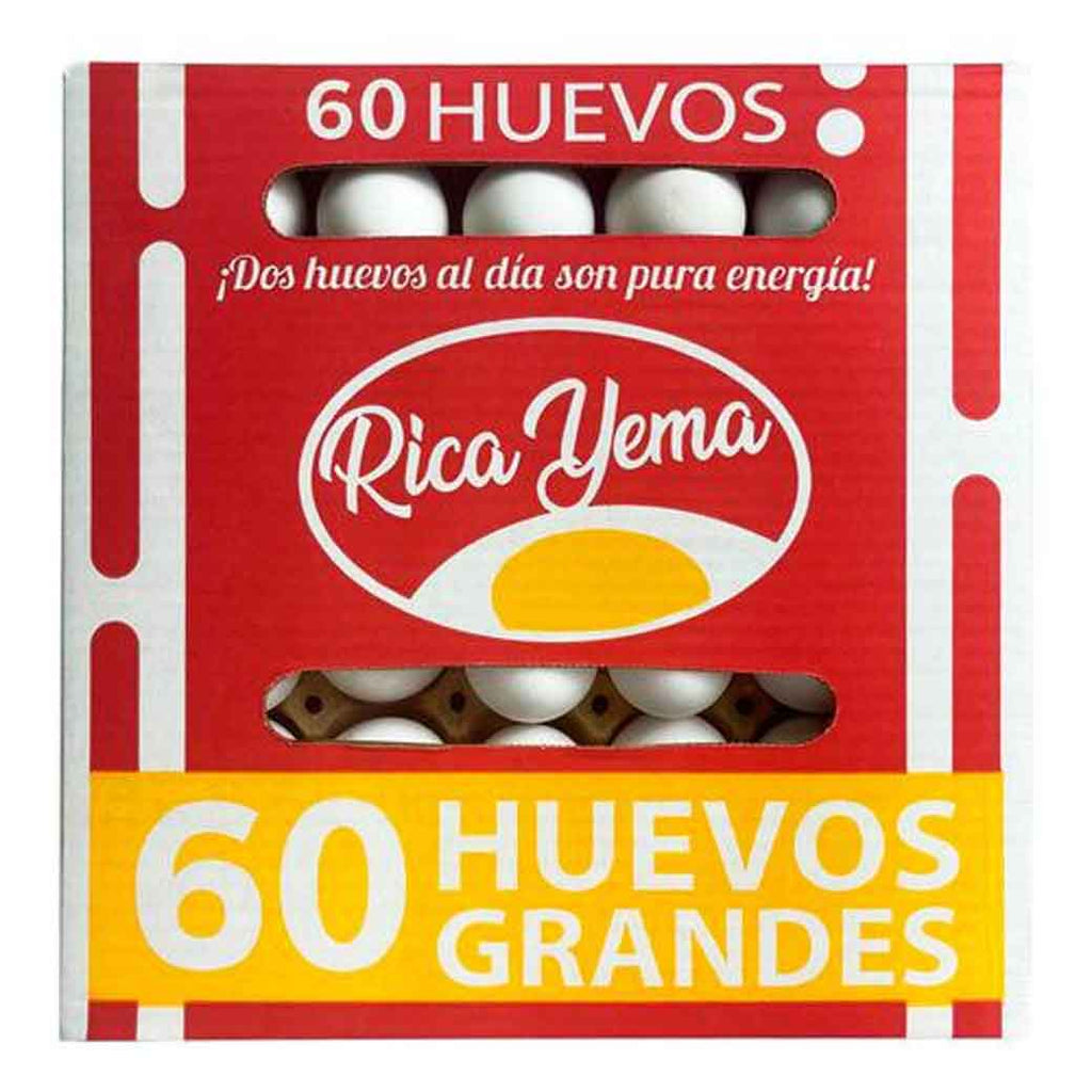 RICA YEMA Huevos 60u