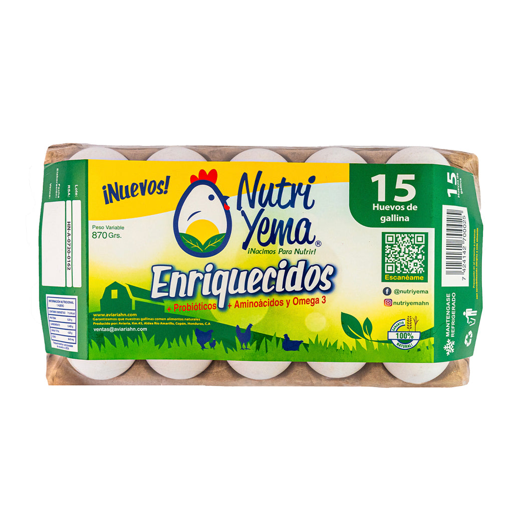 NUTRIYEMA Huevo 15 und.
