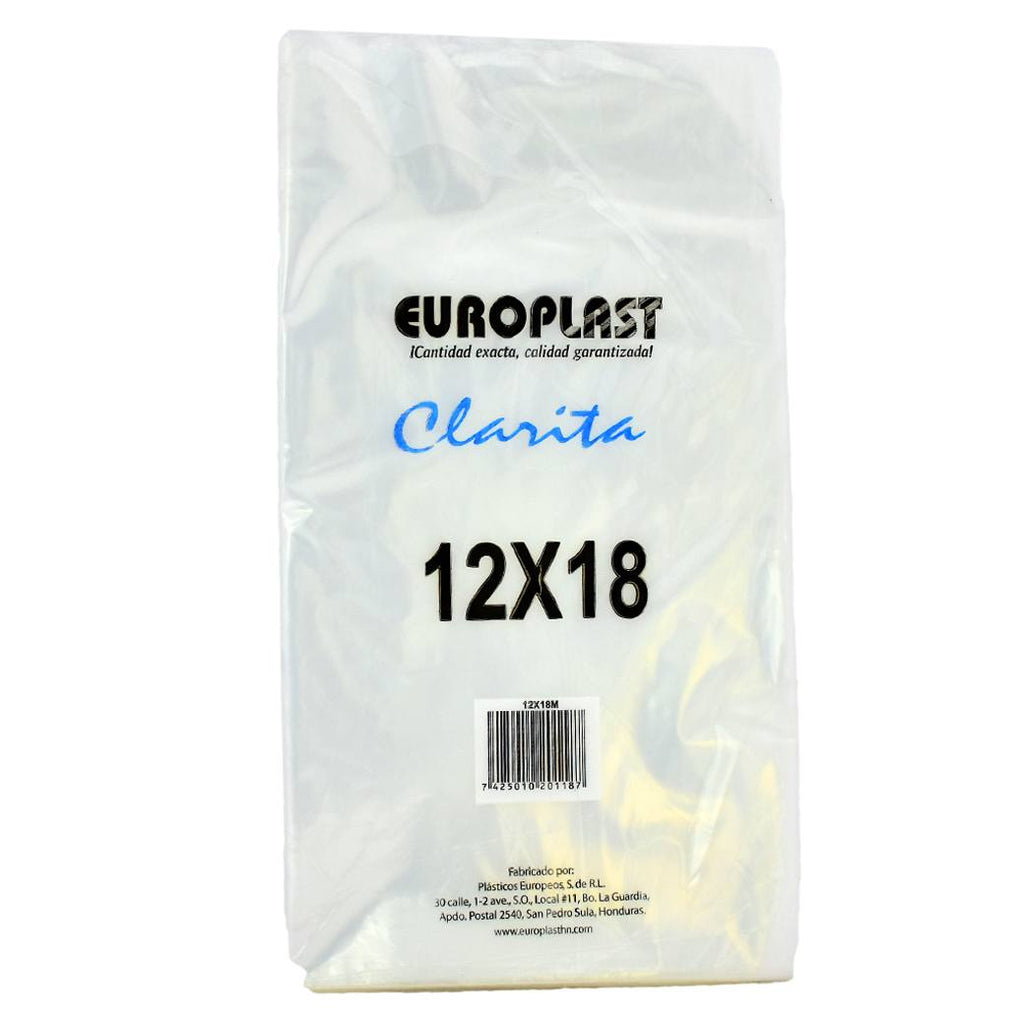 EUROPLAST Clarita Bolsa 12X18