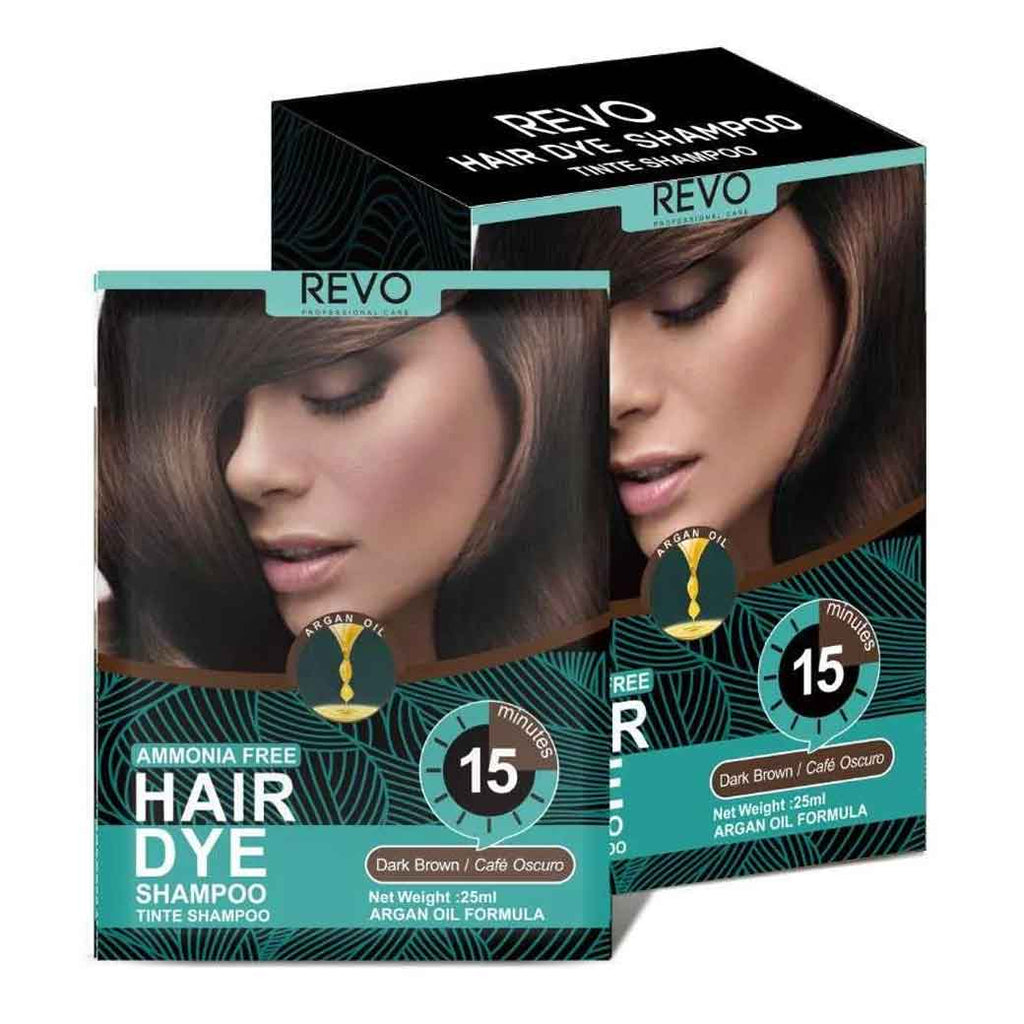 REVO Tinte ShampooCafeOscuro 2