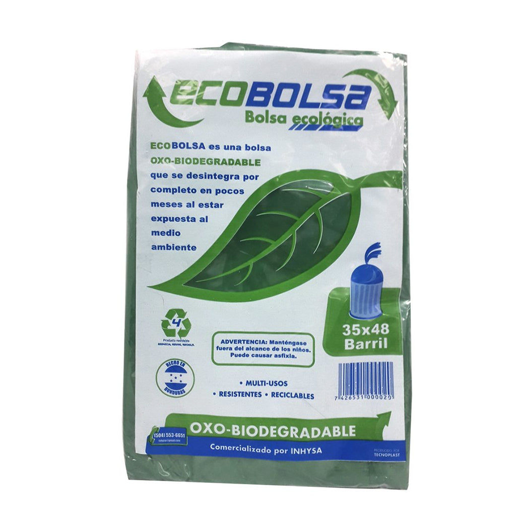 ECOBOLSA Barril Biodegradable 5und