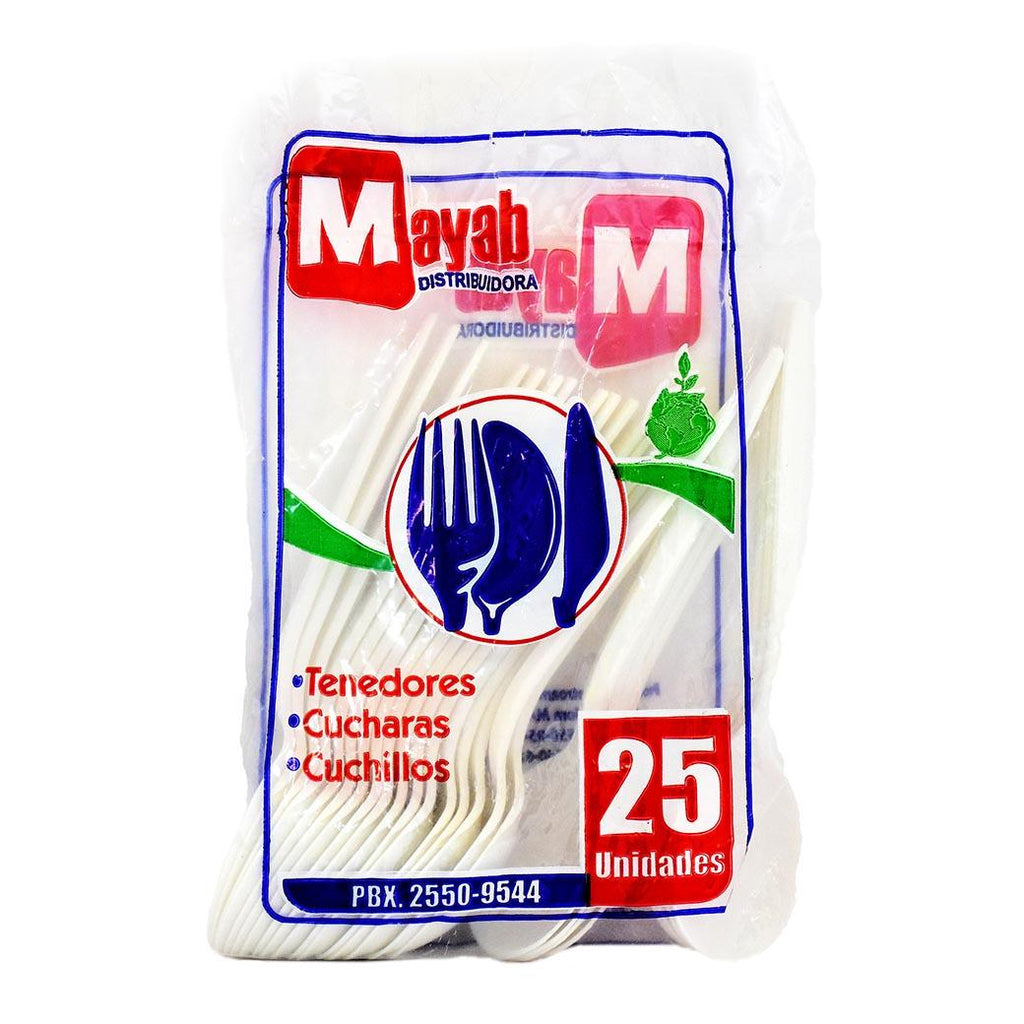 MAYAB Cuchara Sopera Pk 25Und