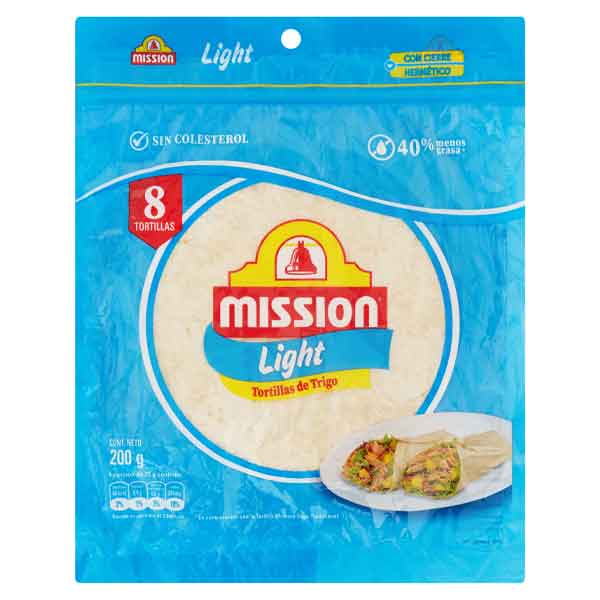 MISSION Tortilla Light 200gr