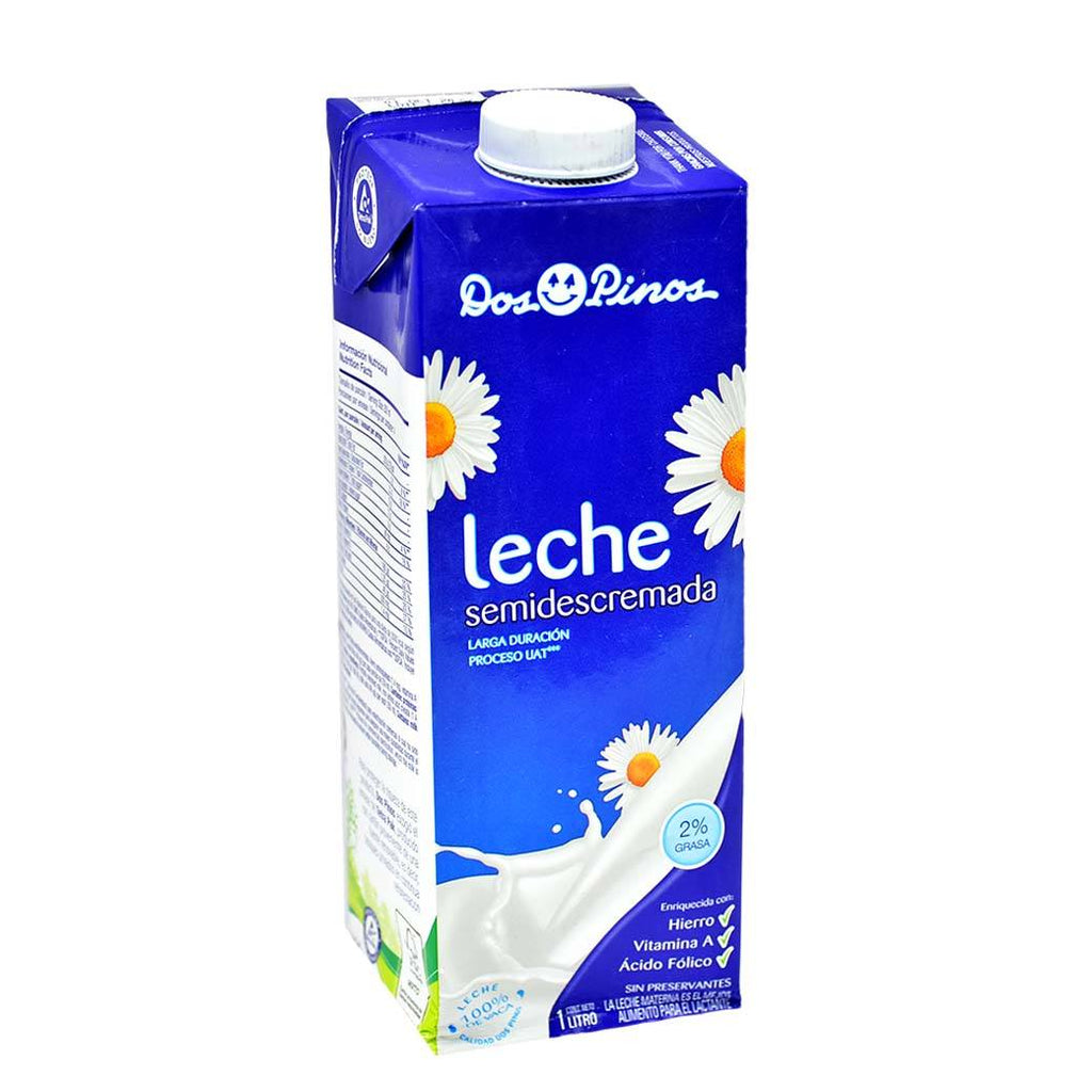 DOS PINOS Leche SemiDescremada 1Lt