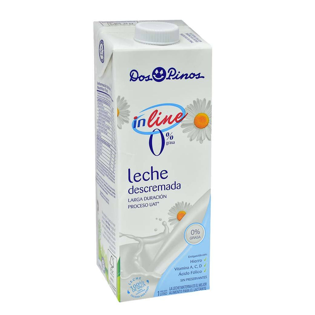 DOS PINOS Leche Descremada 1Lt