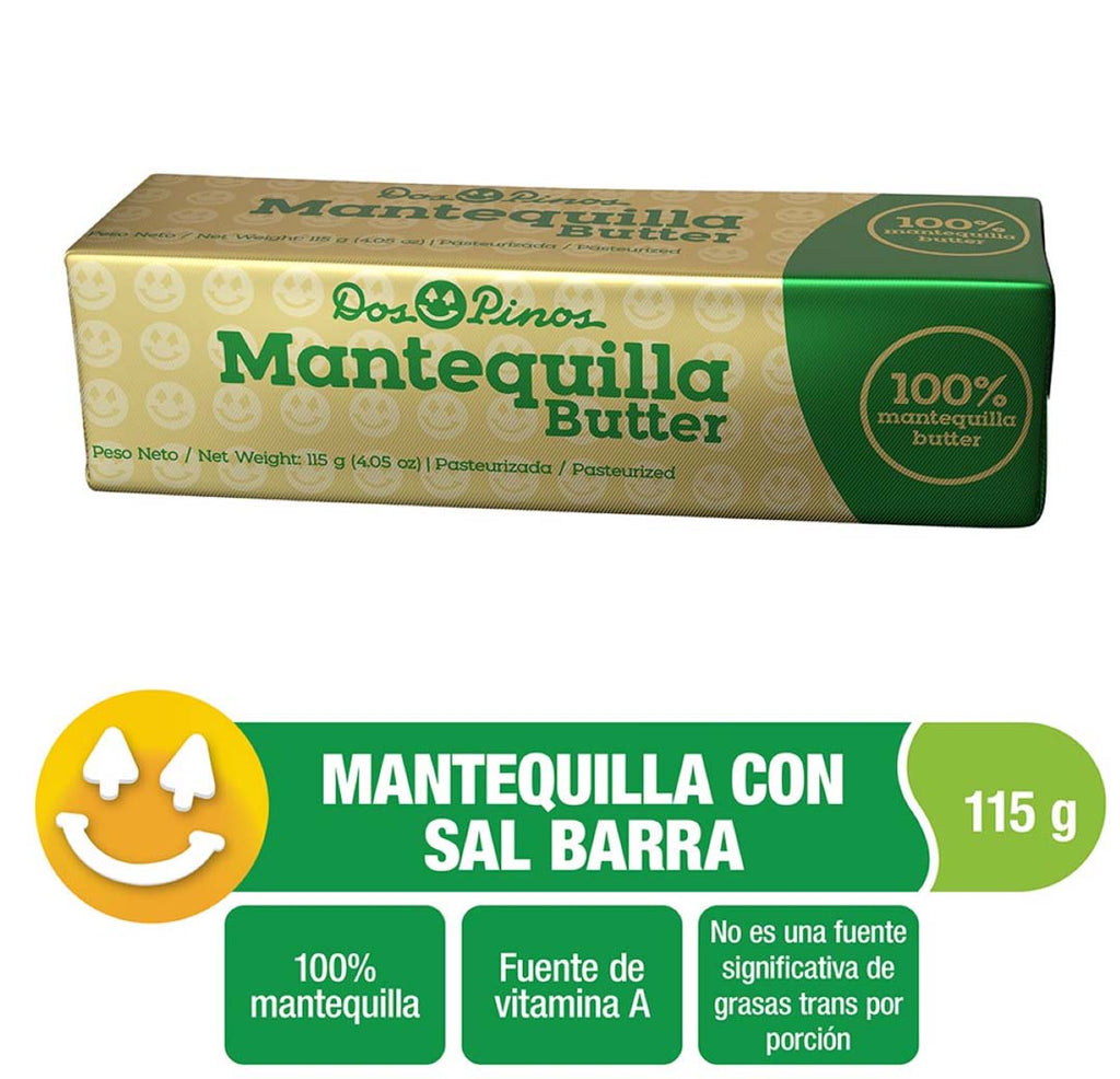 DOS PINOS Mantequilla C/Sal115g