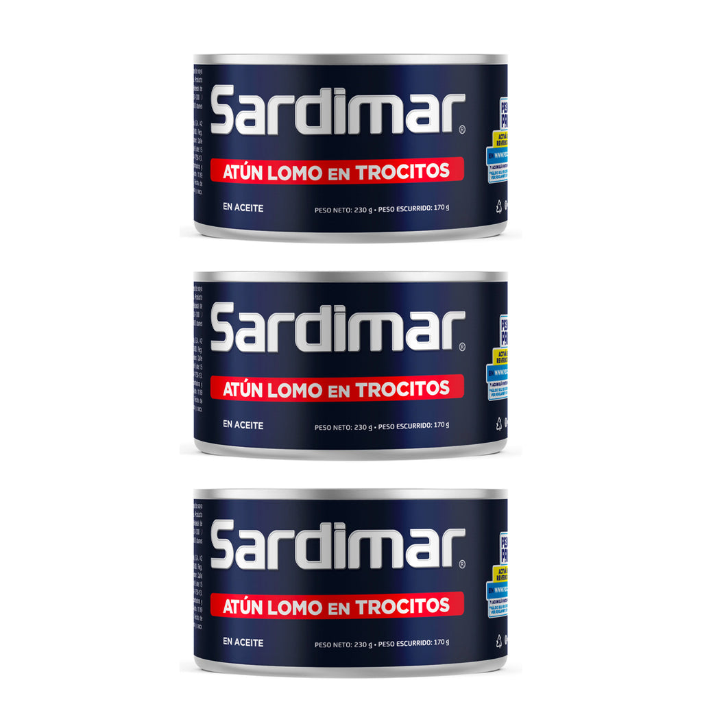 SARDIMAR Atun Lomo Aceite 3pk 