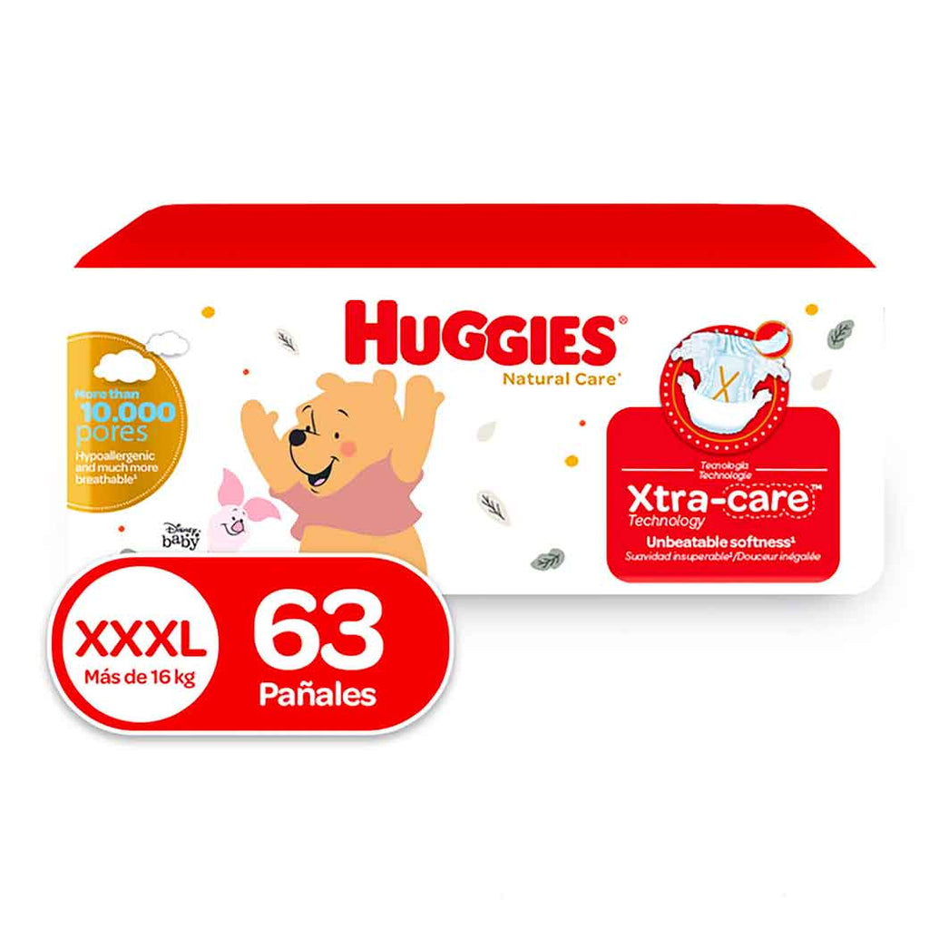 HUGGIES Pañal Caja XXXL 63UN