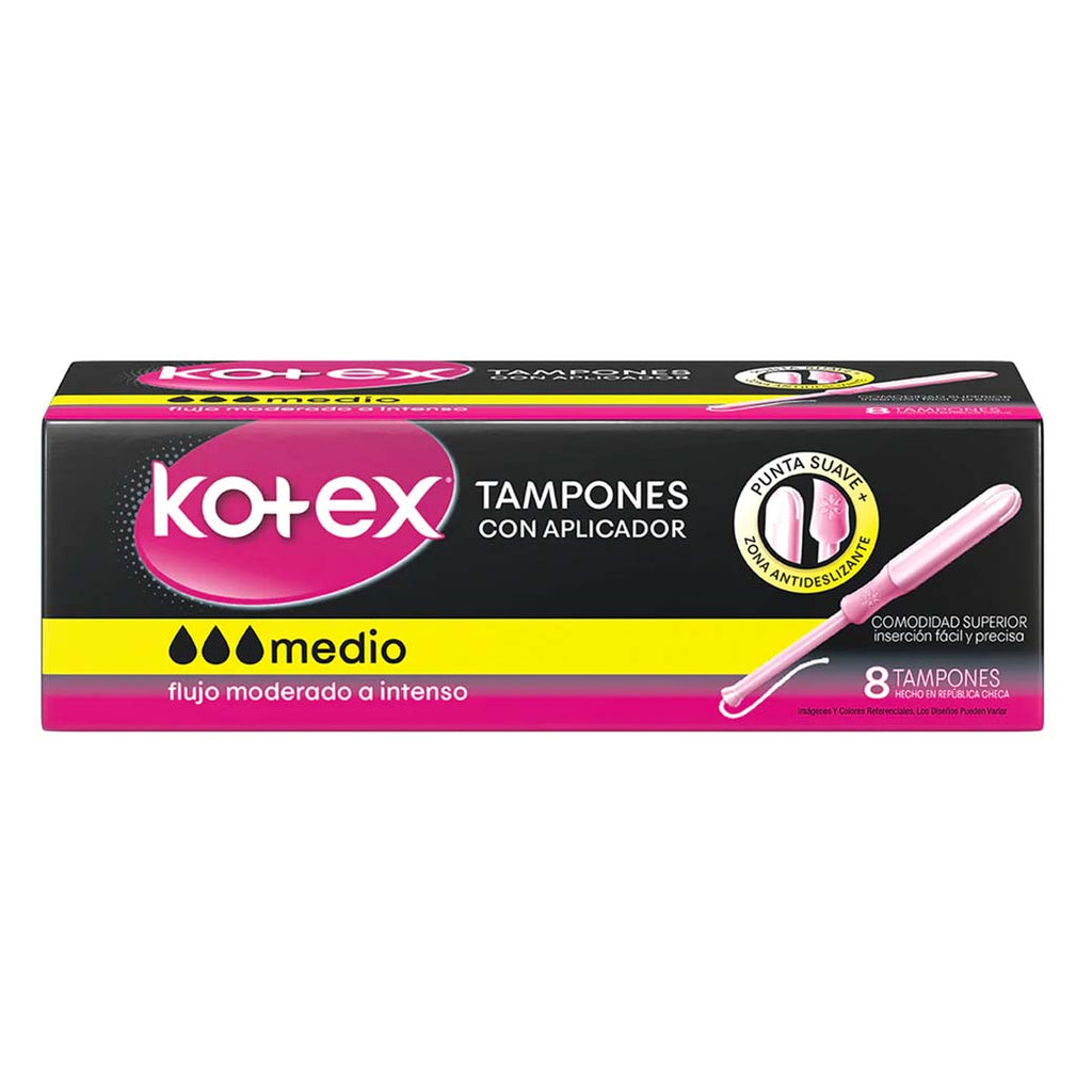KOTEX Tampones Medio 8UN
