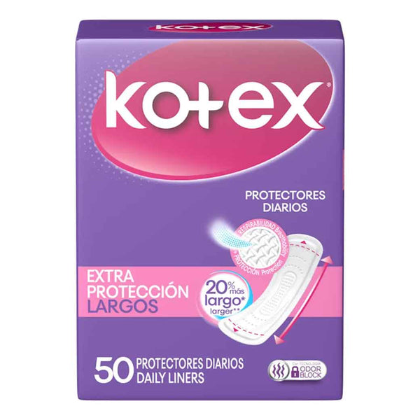 KOTEX ProtectorDiario Largo 50UN
