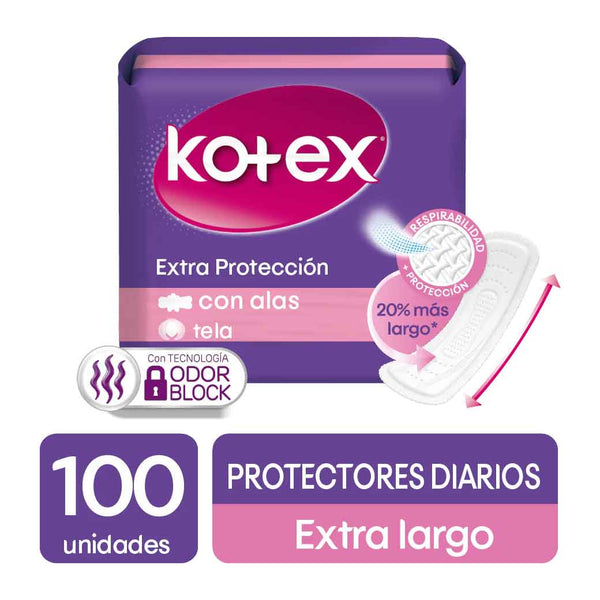 KOTEX Protectores Days 100und