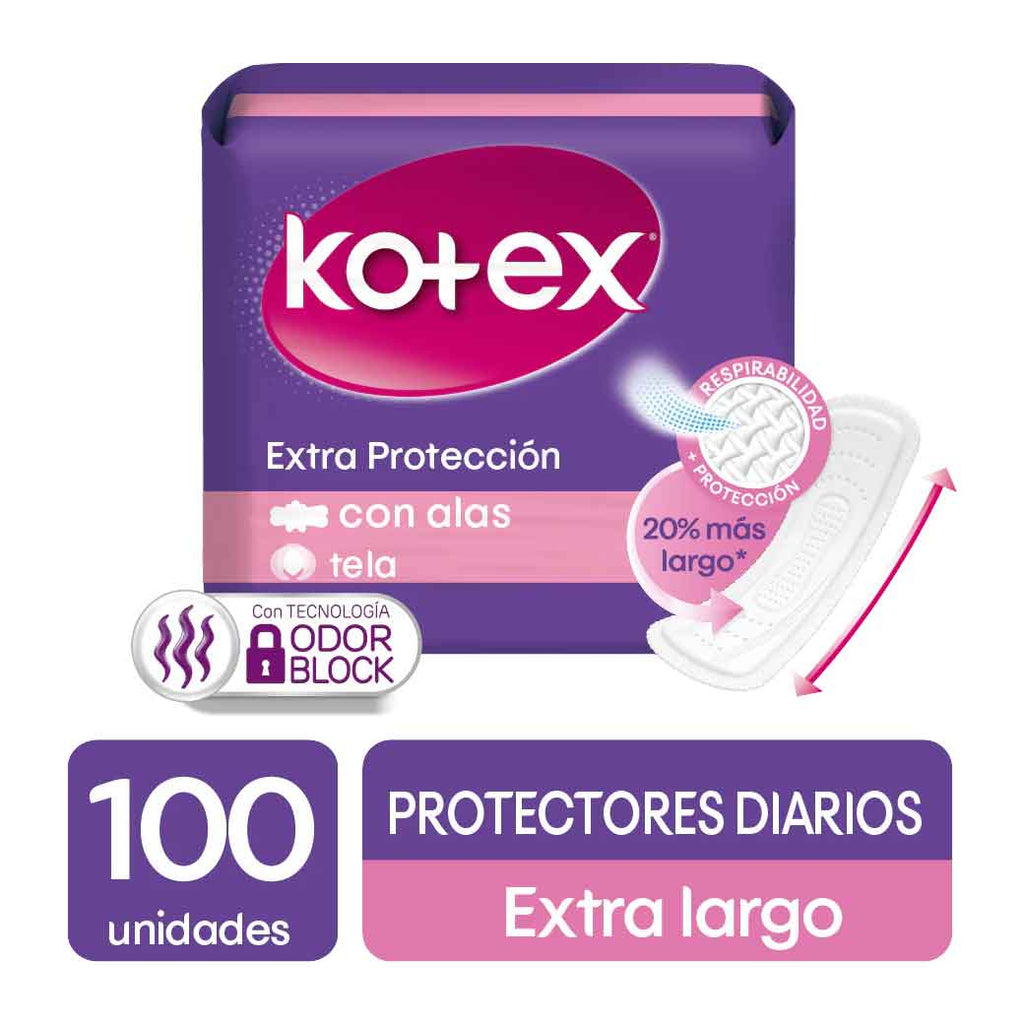 KOTEX Protectores Days 100und
