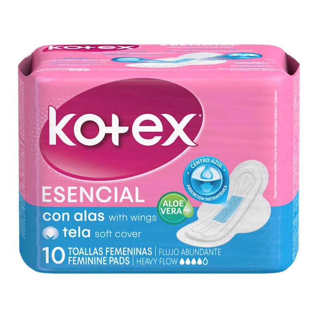 KOTEX Esencial Toallas Norm10un