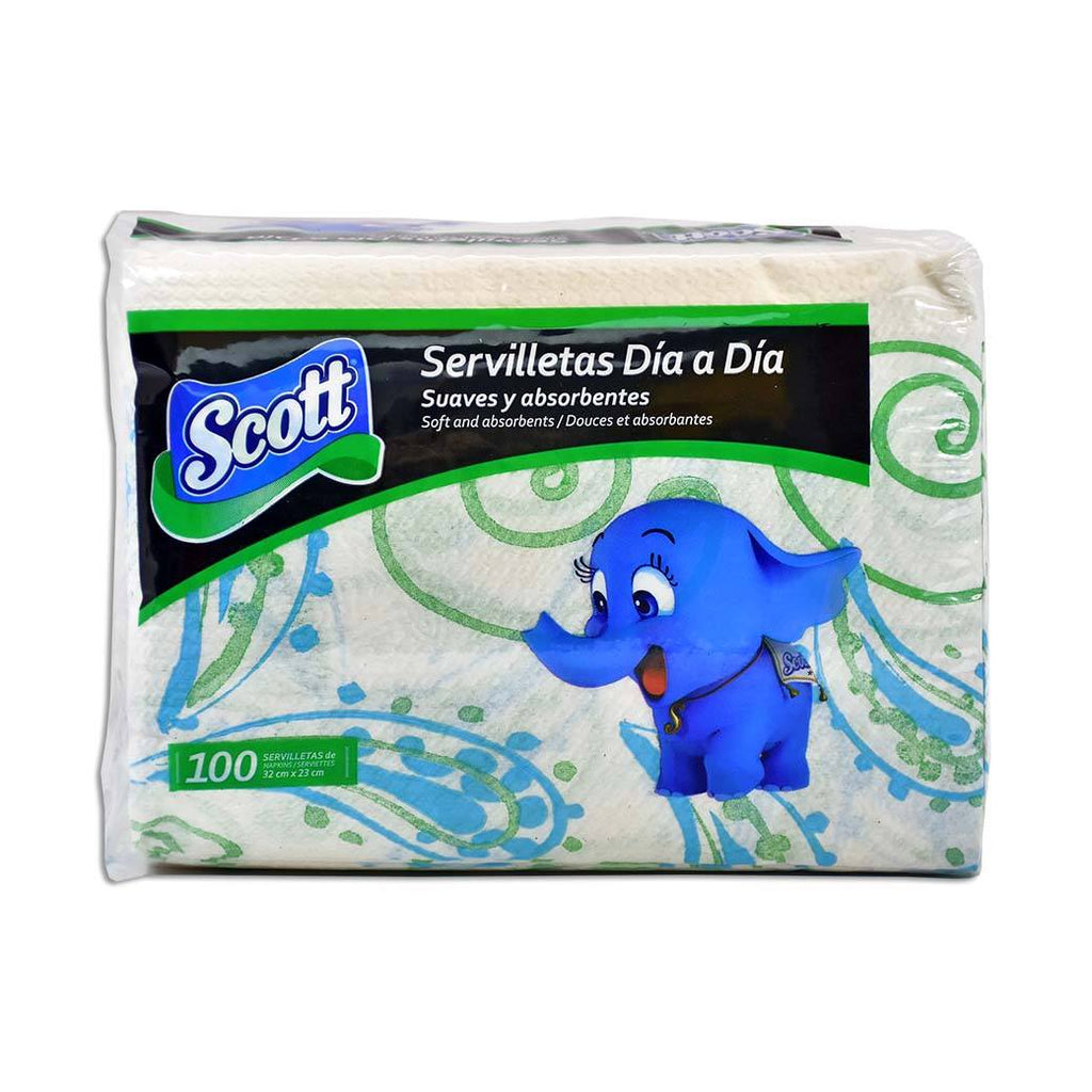 Scott Servilleta Decorada 100UN