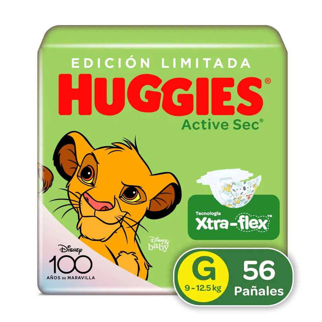 HUGGIES Pañales ActiveSec G 56UN