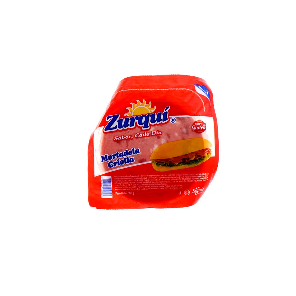 ZURQUI Mortadela Criolla 500Gr