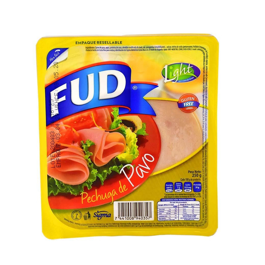 FUD Pechuga de Pavo 250 Grms