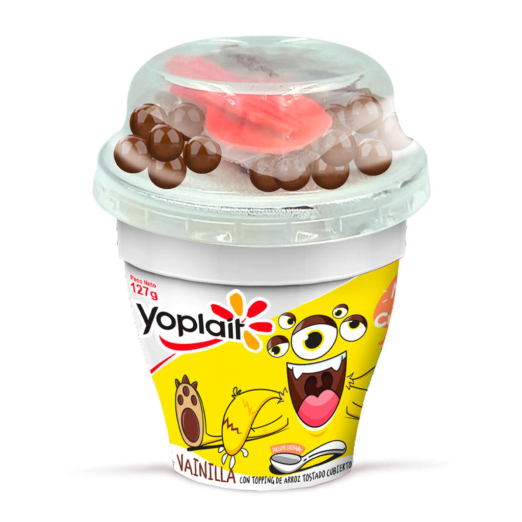 YOPLAIT Yogurt Vanilla TopCho127g