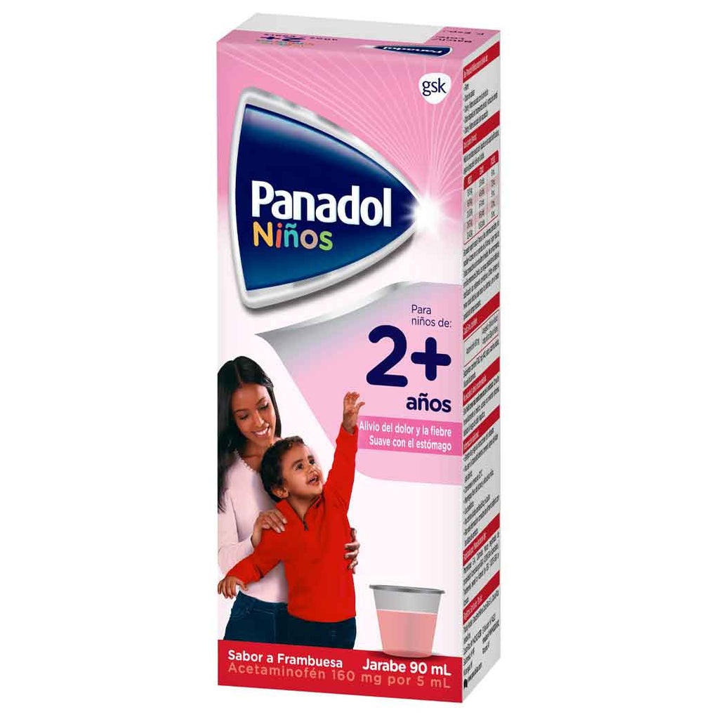 PANADOL NiñosJarabeFrambuesa90